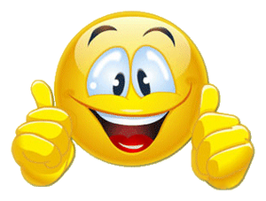 Smiley pouces levés